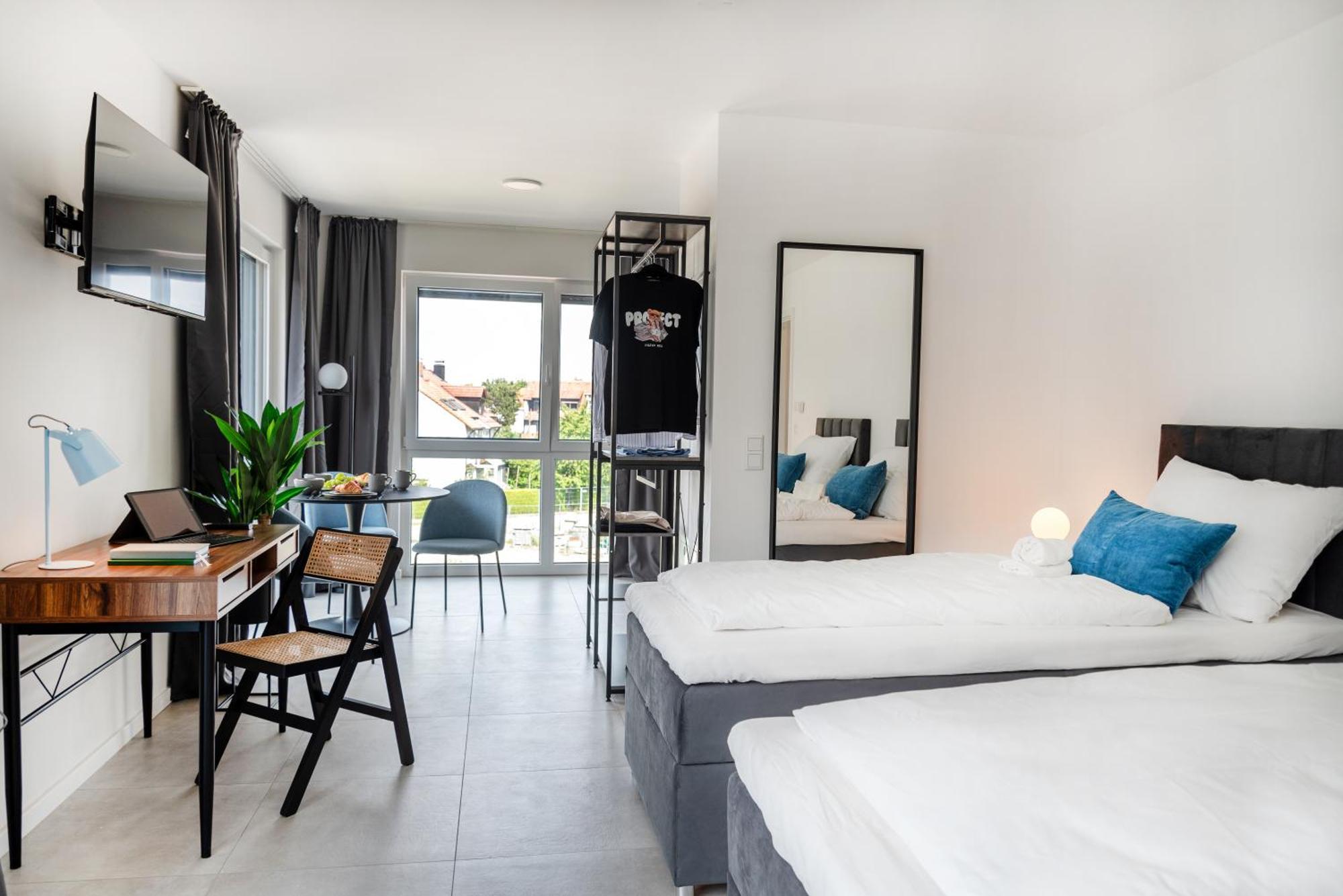 Moonliving Boutique Apartments By Munich Eching  Dış mekan fotoğraf